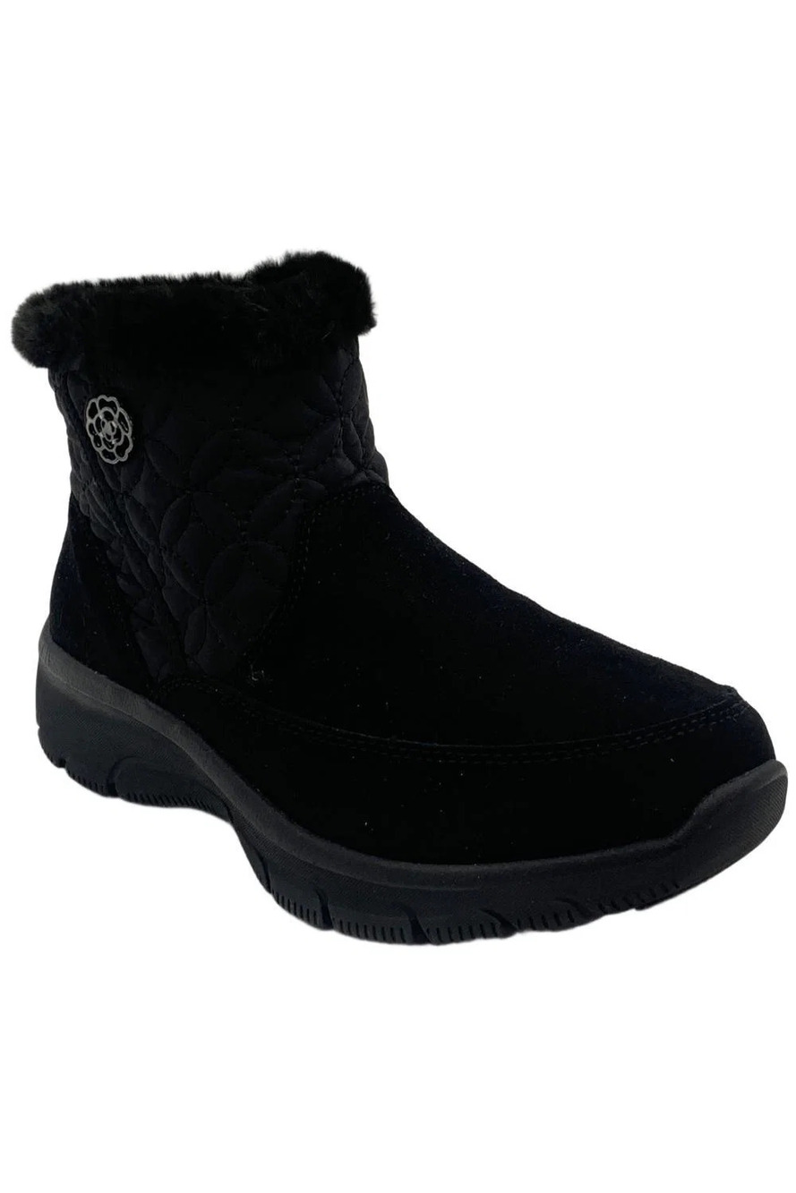 Martha Stewart x Skechers Women's Water-Repellent Boots w Zipper Blk - Medium